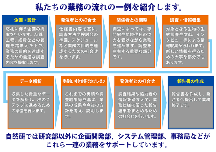 業務の流れ図